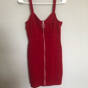 Red dress